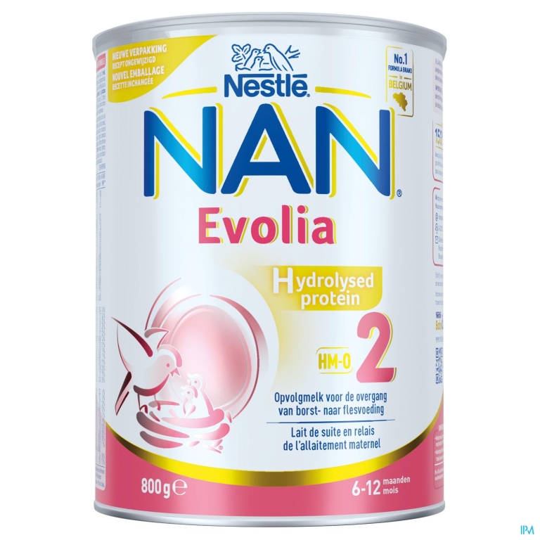 Nan Evolia Hp Hydrolysed Protein 2 800g