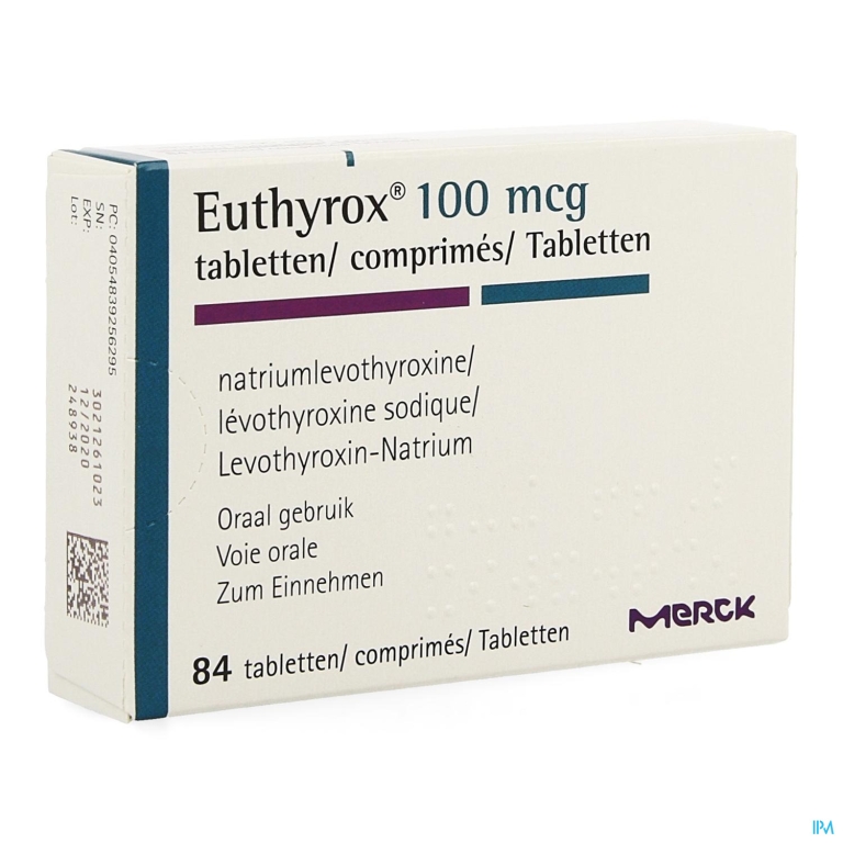 Euthyrox Comp 84 X 0,100mg
