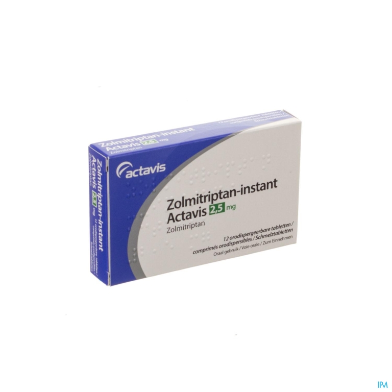 Zolmitriptan Instant Ab 2,5mg Comp Orodisp 12