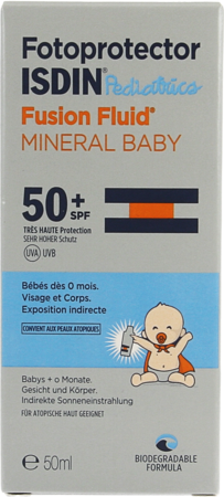 Isdin Fotoprotector Isdin Mineral Baby Ip50+ 50ml