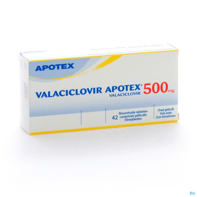 Valaciclovir Ab 500mg Tabl 42x500mg