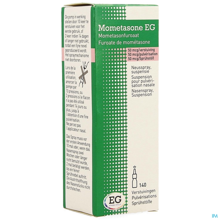 Mometasone EG 50Mcg Susp Neusspray 1 X 140