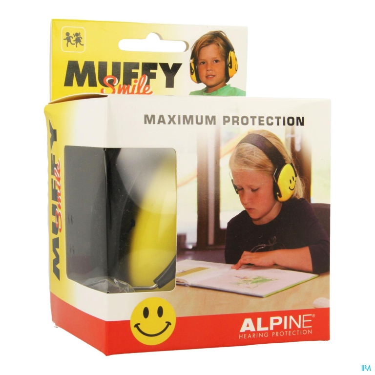 Alpine Muffy Koptelefoon Kids Smile/yellow