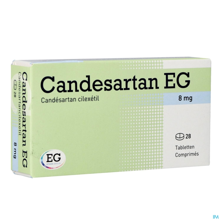 Candesartan EG 8Mg Tabl 28X8Mg