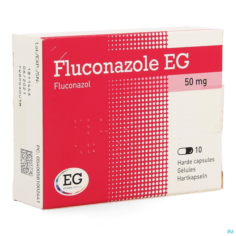 Fluconazol EG  50 Mg Caps 10