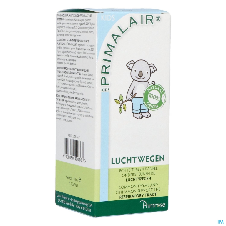 Primalair Kids 120ml