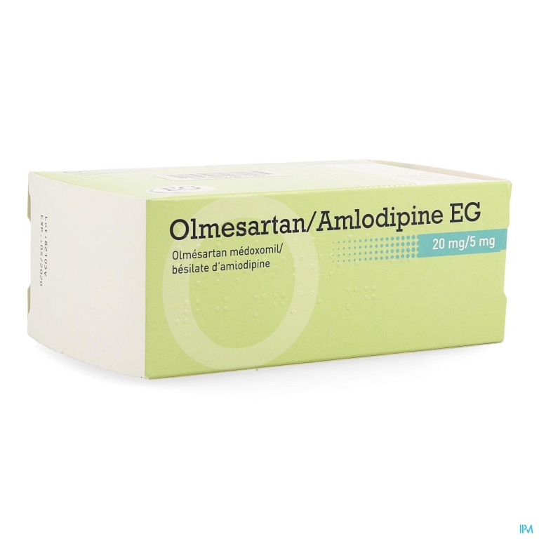 Olmesartan Amlodipine EG 20Mg/ 5Mg Film.Tabl 100