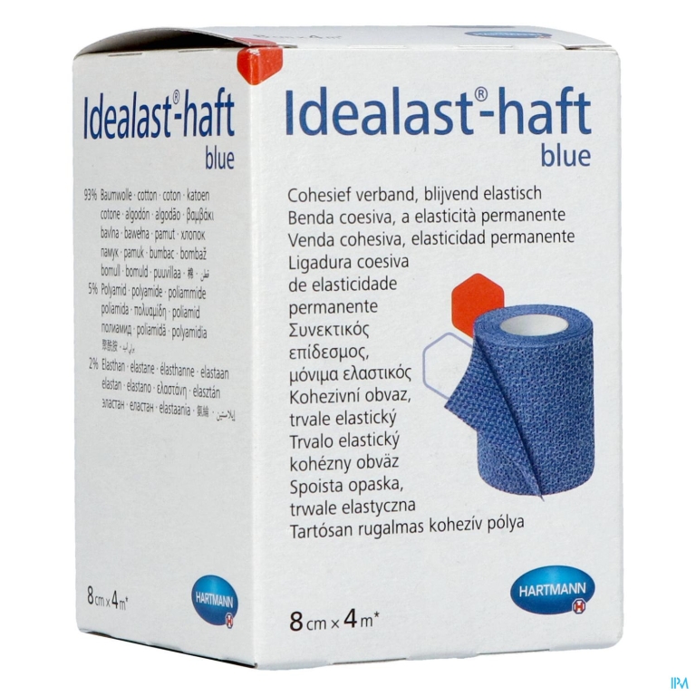 Idealast-haft Blauw 8cmx4m 1 P/s