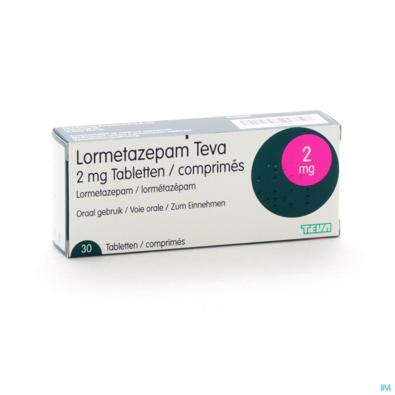 Lormetazepam Teva Tabl 30 X 2mg