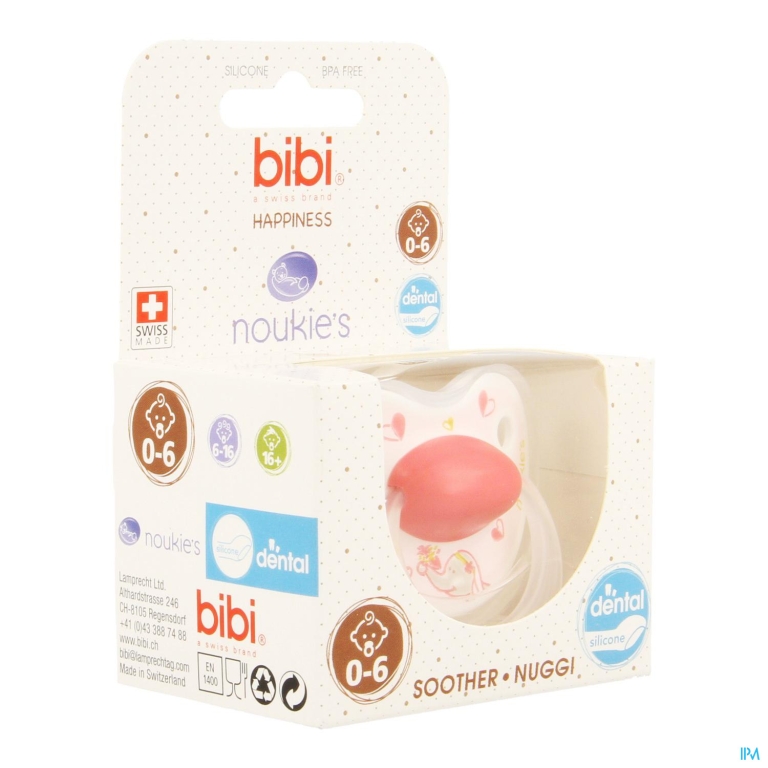 Bibi Fopspeen Hp Dental Noukie Anna&pili 0-6m