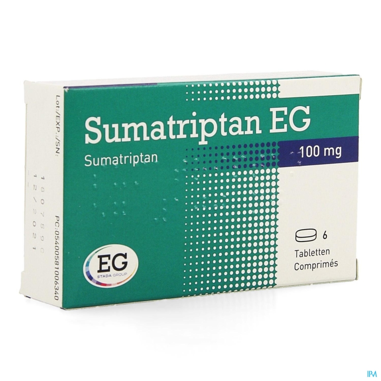 Sumatriptan EG 100Mg Tabl 6