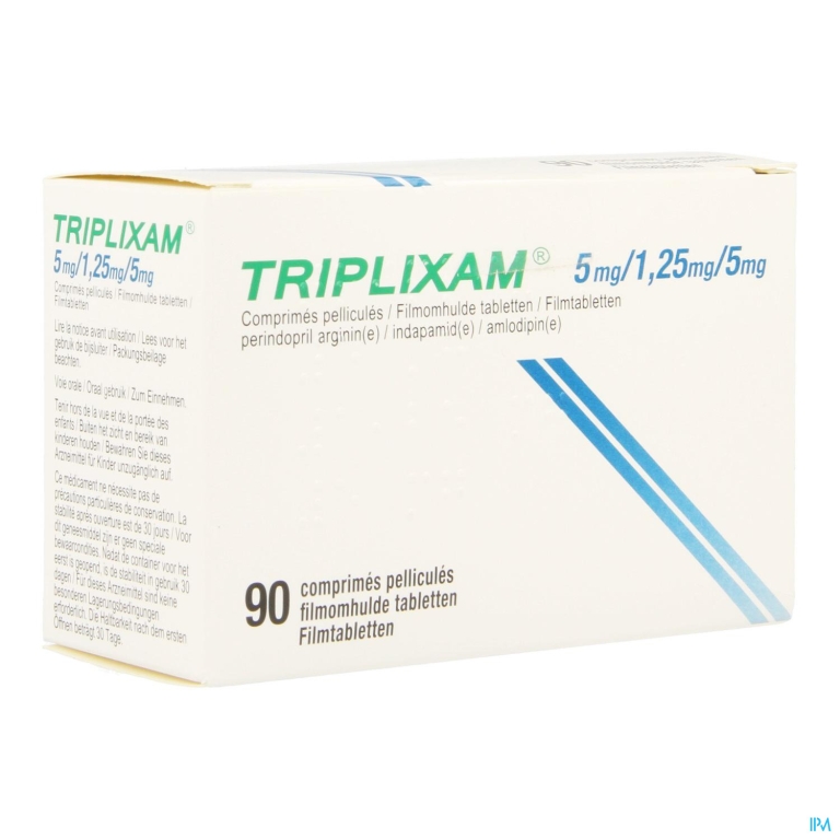 Triplixam 5mg/1,25mg/ 5mg Impex. Film.tabl 90 Pip