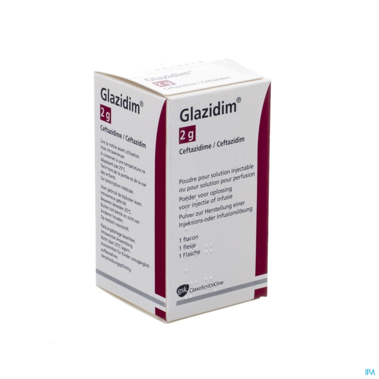 Glazidim 2000mg Iv Bolus Fl 1