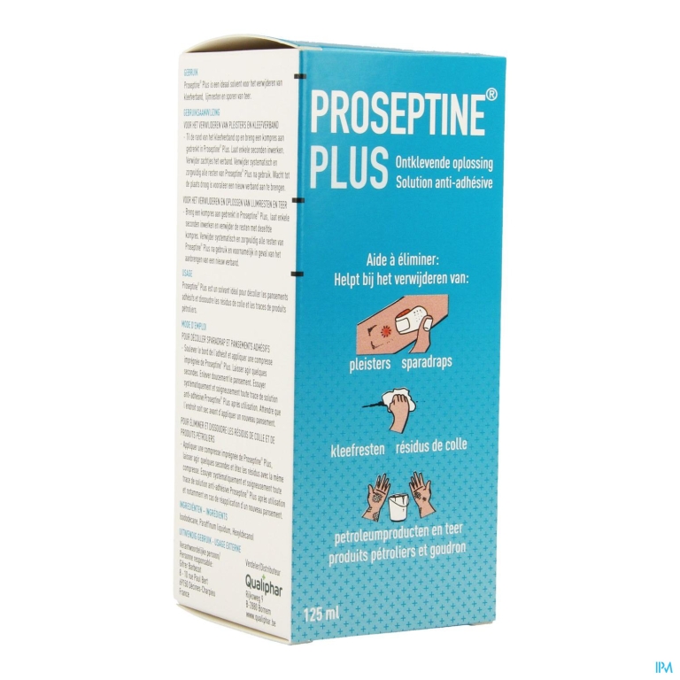 Proseptine Plus A/adhesive Nf 125ml Glas