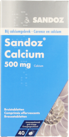 Sandoz Calcium Bruistabl-comp Eff 40 Sinaas