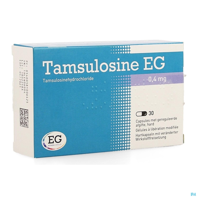 Tamsulosine EG Caps  30 X 0,4 Mg