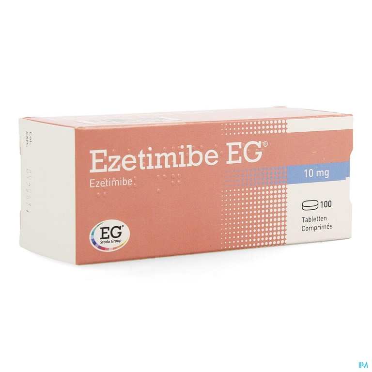 Ezetimibe EG 10Mg Tabl 100X10Mg