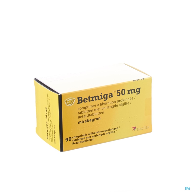 Betmiga Tabl 90 X 50mg