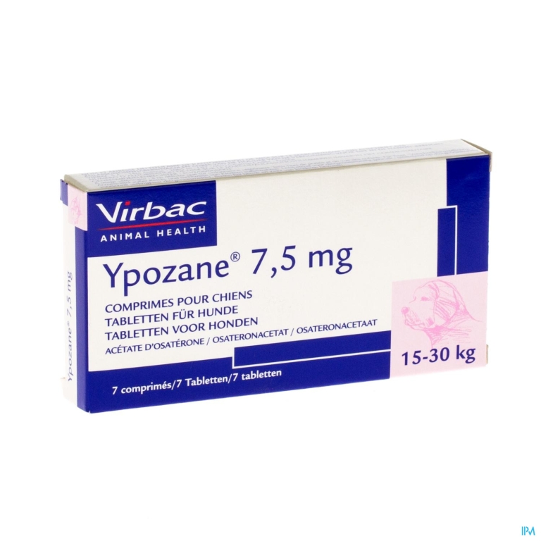 Ypozane Tabl 7 X 7,500mg