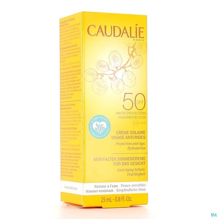 Caudalie Zonnecr Gezicht A/rimpel Ip50 25ml