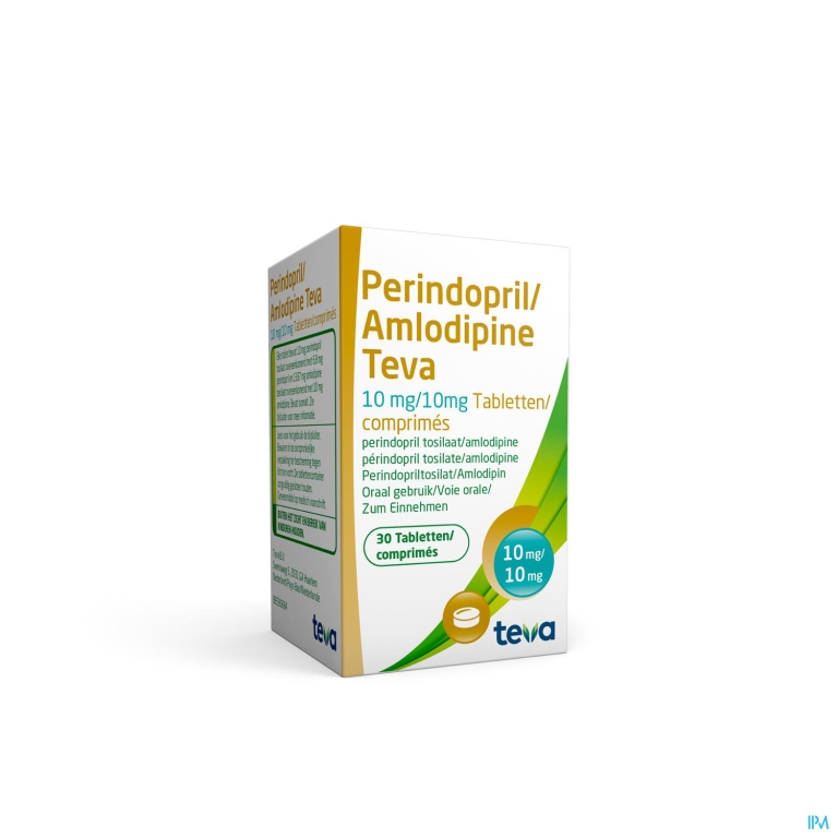 Perindopril Amlodipine Teva 10mg/10mg Comp 30