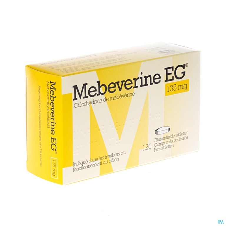 Mebeverine EG 135 Mg Filmomh Tabl 120 X 135 Mg