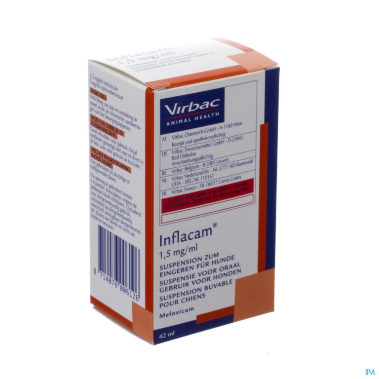 Inflacam 1,5mg/ml Drink Susp Hond 42ml