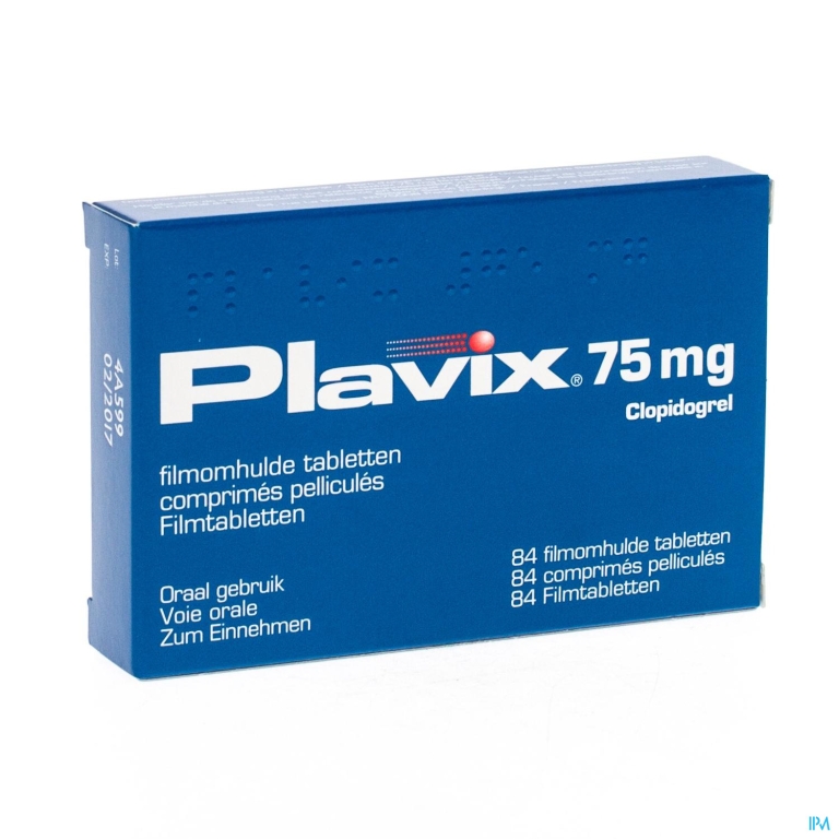 Plavix Pi Pharma Comp 84 X 75mg Pip