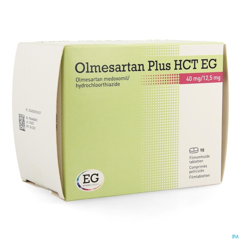 Olmesartan Plus Hct EG 40Mg/12,5Mg Filmomh Tabl 98