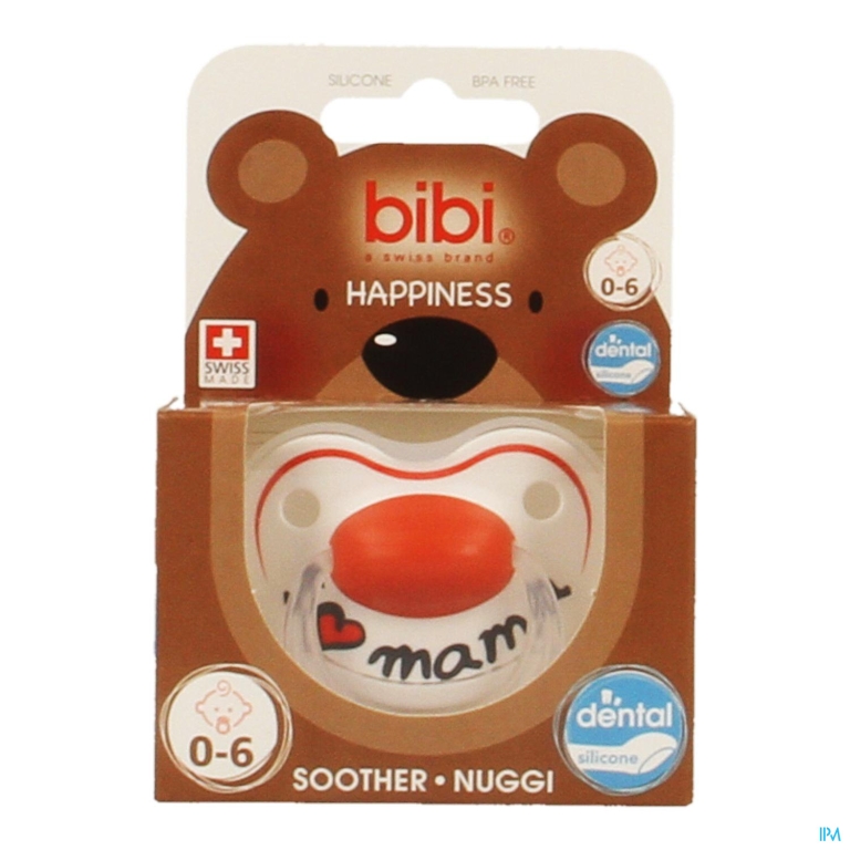 Bibi Fopspeen Hp Dental I Love Mama 0-6m