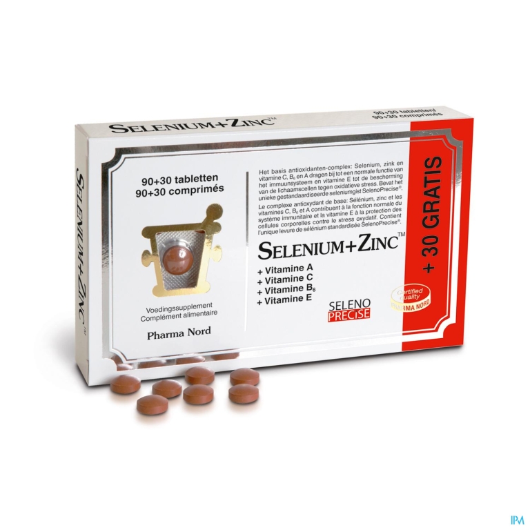 Selenium+zinc Tabl 120 (90+30)