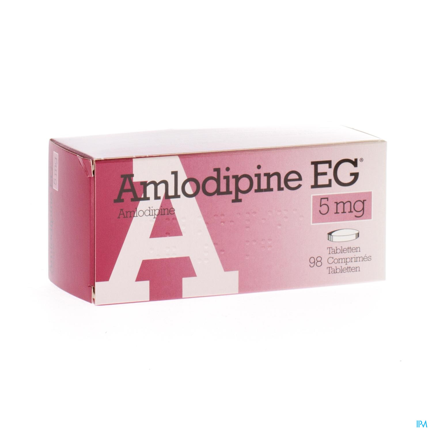 Amlodipine EG Comp  98 X  5 Mg