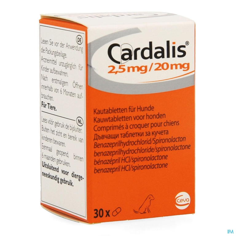 Cardalis 2,5mg/20mg Comp 30