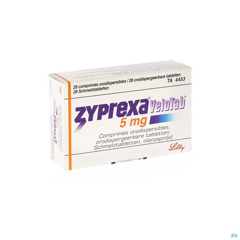 Zyprexa Velotab 5mg Comp Orodisp 28 X 5mg