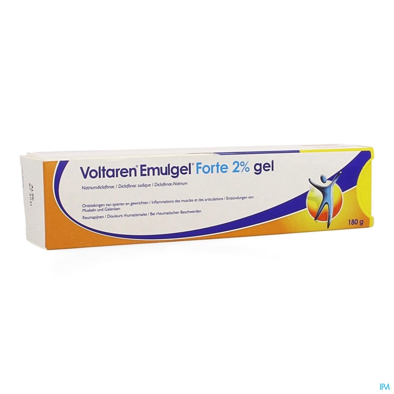 Voltaren Emulgel Forte 2% Pi Pharma Gel 180g Pip
