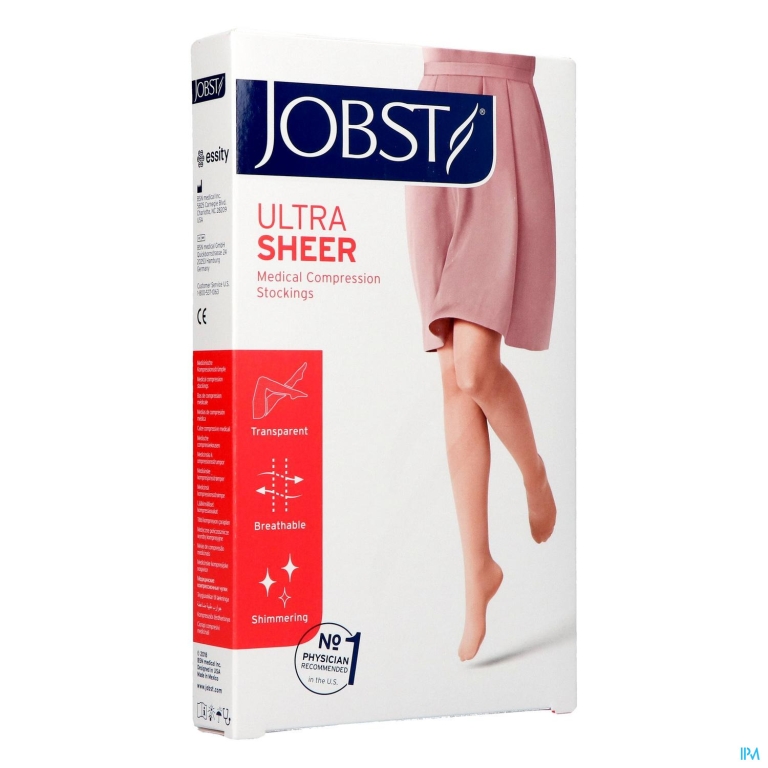 Jobst Ultrasheer Comf.k2 Dijkous Honey l