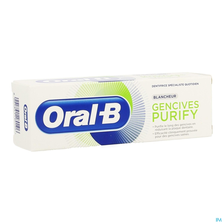 Oral-b Tandpasta Purify Zachte Whitening 75ml