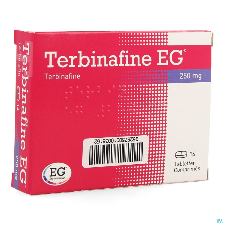 Terbinafine EG 250 Mg EG Tabl 14 X 250 Mg