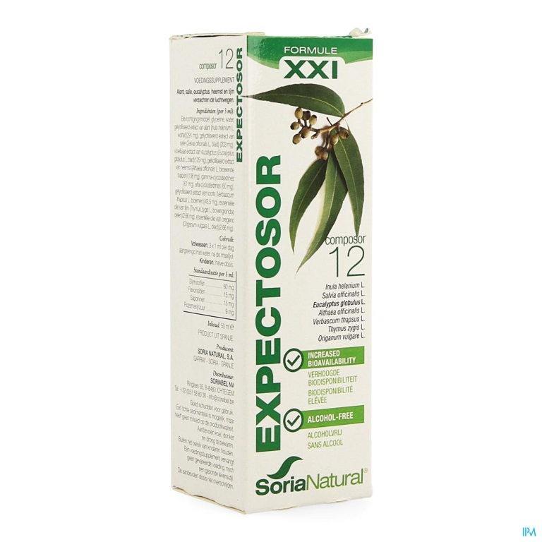 Soria Composor N12 Expectosor Xxi 50ml