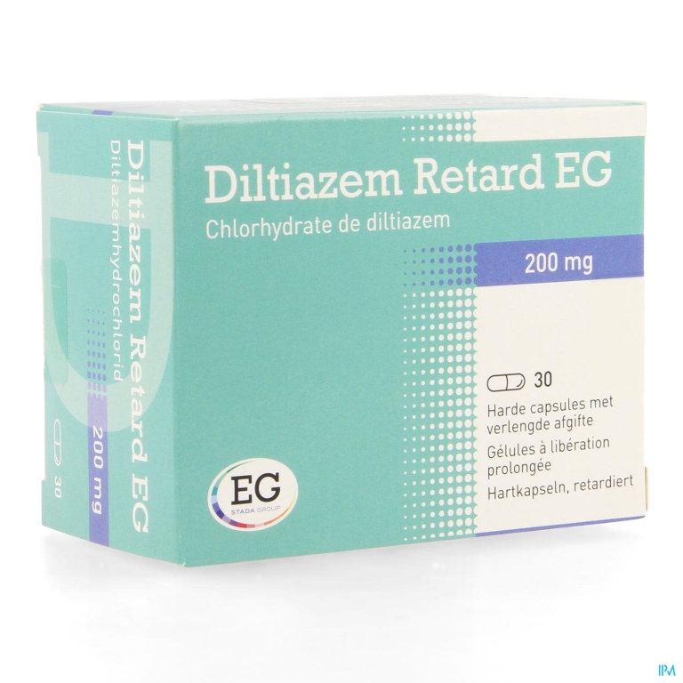 Diltiazem Retard EG 200Mg Caps  30X200Mg