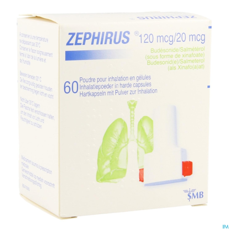 Zephirus 120mcg/20mcg Pdr Inhal. 60 Gel + 1 Inhal.