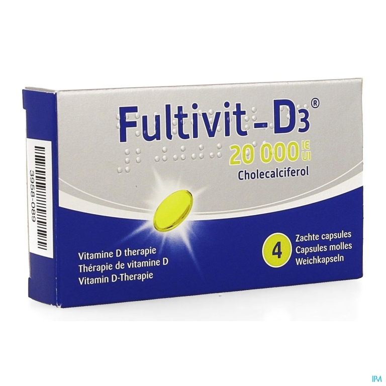 Fultivit-D3 20000Ie Caps Zacht  4