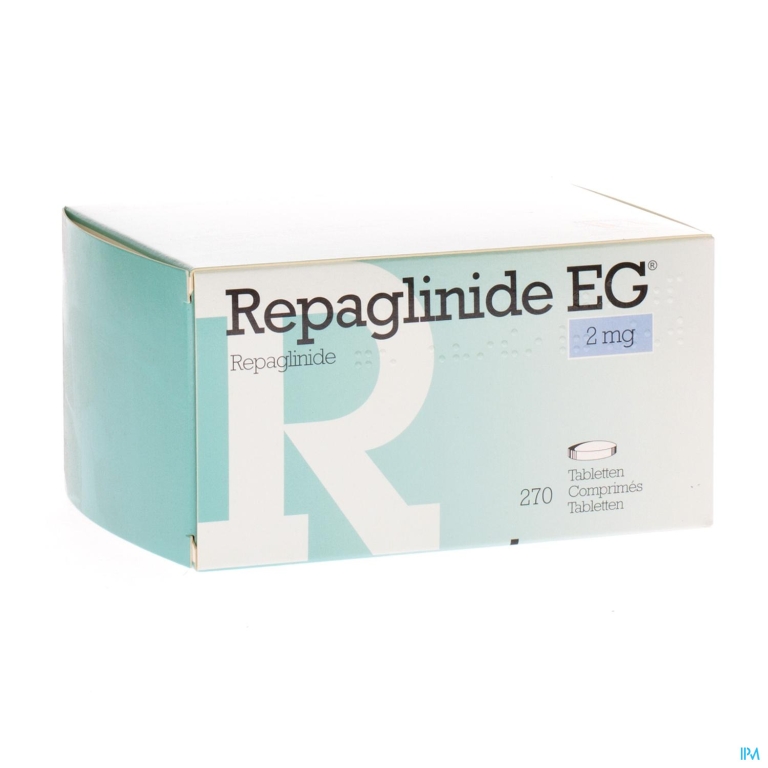 Repaglinide EG 2,0Mg Tabl 270