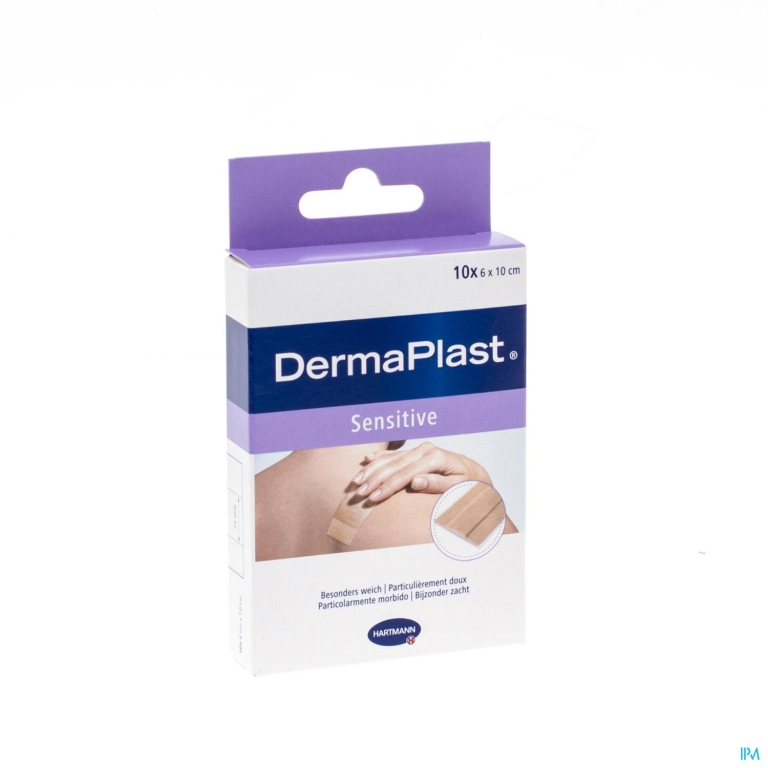 Dermaplast Sensitive 6x10cm 10 5353010