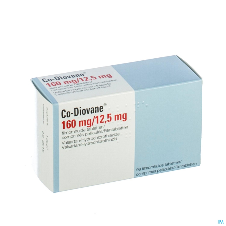 Co Diovane 160mg/12,5mg Pi Pharm Filmom Tab 98 Pip