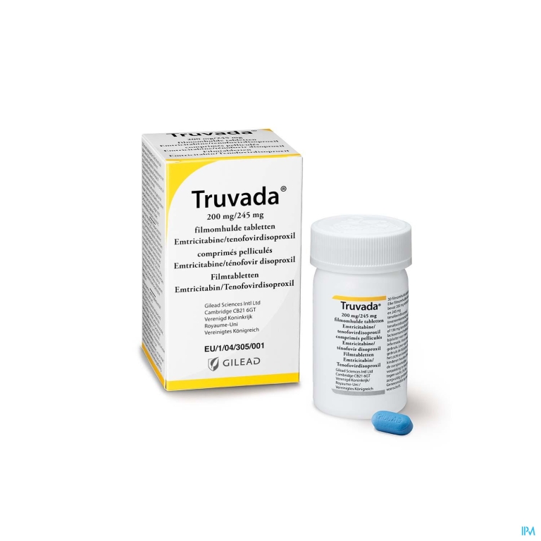 Truvada 200mg/245mg Filmomh Tabl 30