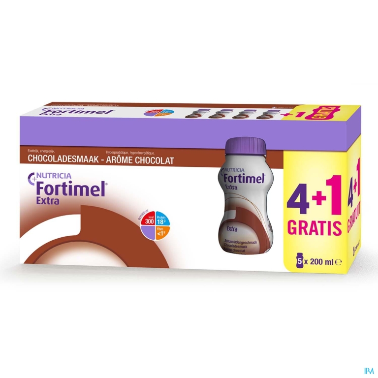 Fortimel Extra Chocolat Limited Edition 5x200ml