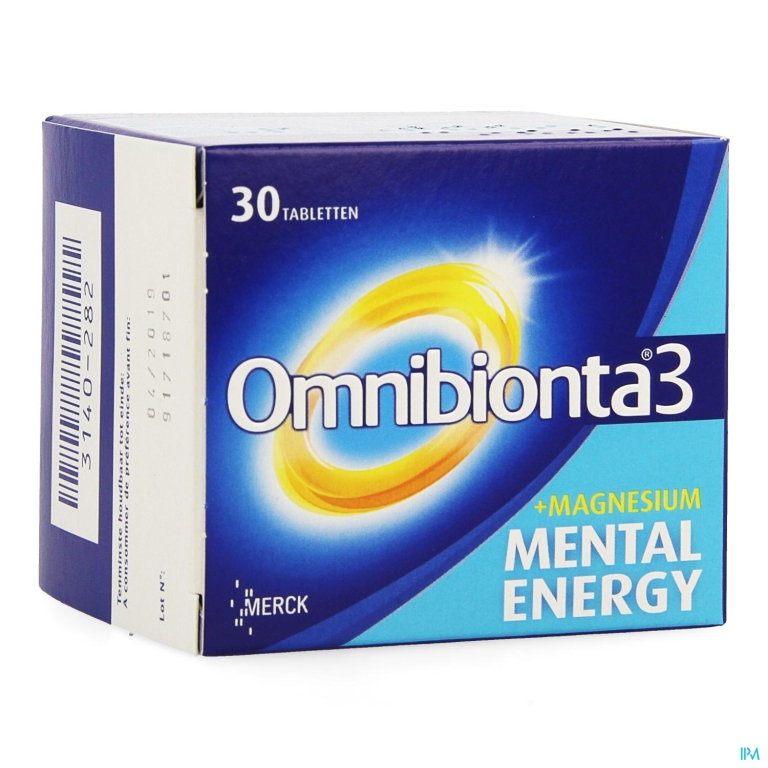 Omnibionta-3 Mental Energy Tabl 30