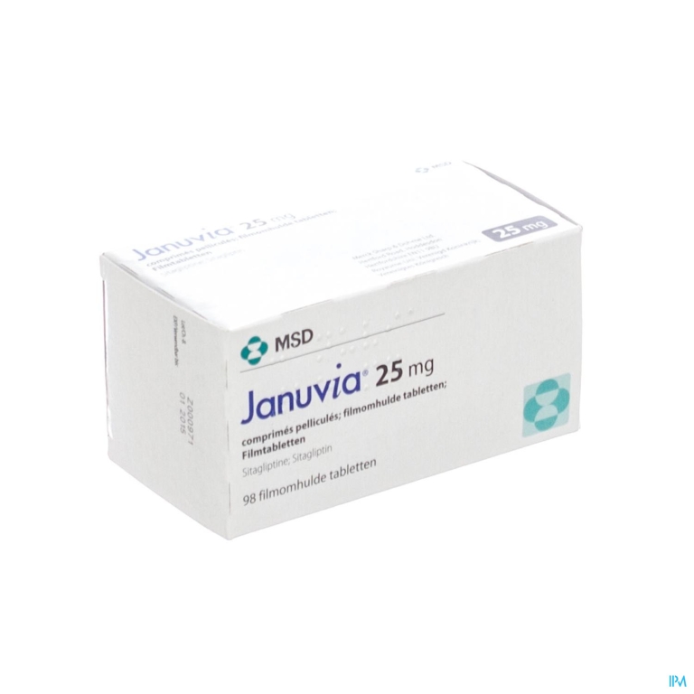 Januvia 25mg Filmomh Tabl 98 X 25mg