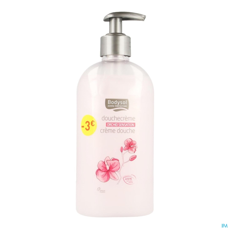 Bodysol Douche Creme Orchidee 500ml Promo -3€